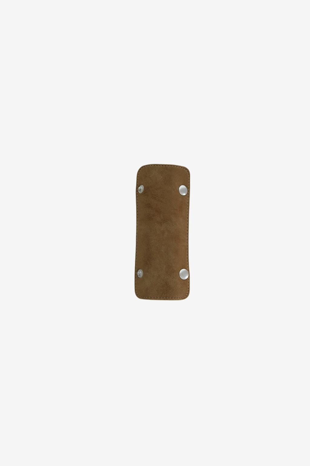Isabelle Bag in Earth — shoulder pad, on light grey