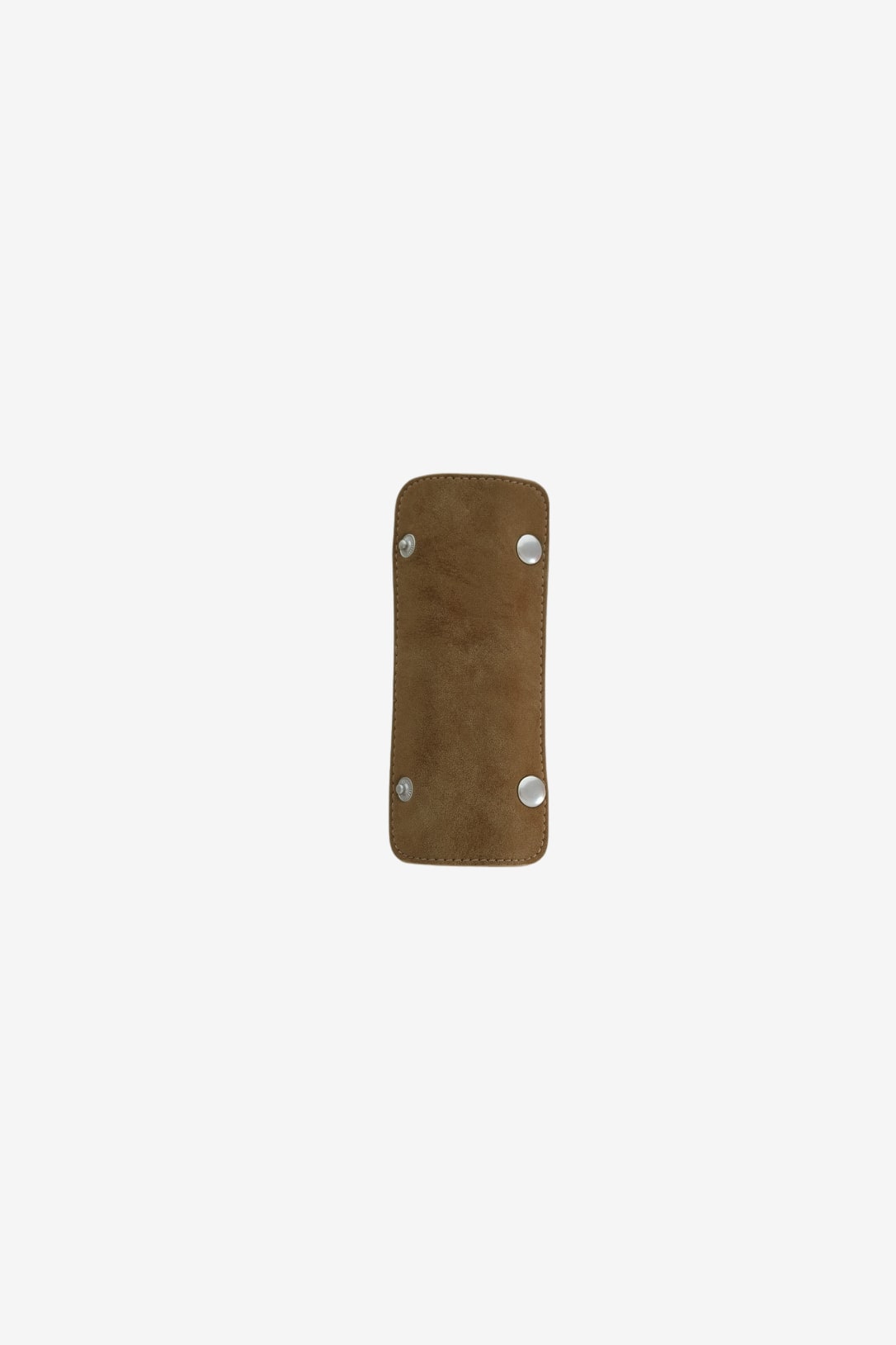 Isabelle Bag in Earth — shoulder pad, on light grey