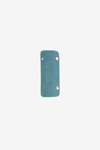 Isabelle Bag in Sky — shoulder pad, on light grey